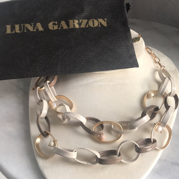 Luna Garzón Leather Necklace - Picture 2 of 4